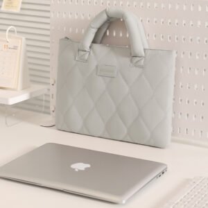 Grey Laptop Bag for Women